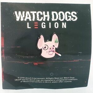 Watch Dogs Legion Collectible Pin 2019 Winston Pig Mask